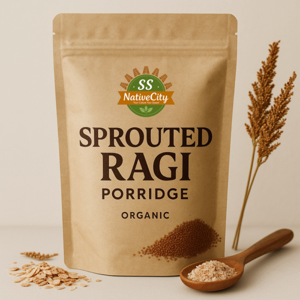 Sprouted Ragi Porridge